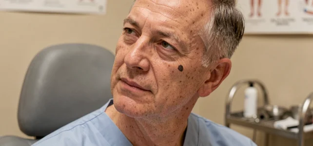 Reconnaître un cancer de la peau sur le visage : symptômes et photos explicatives